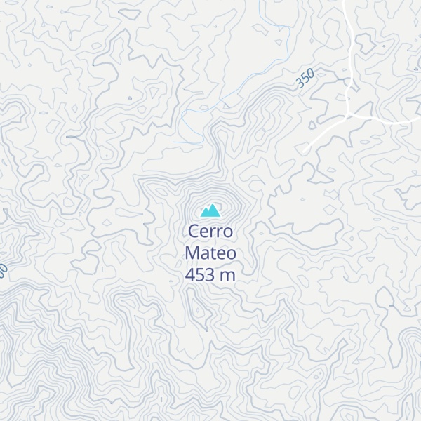 Map of Cerro Mateo
