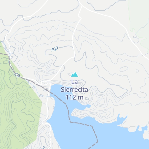 Map of La Sierrecita