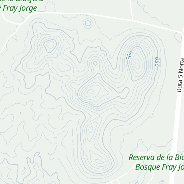 Map of Cerro Las Chinchillas