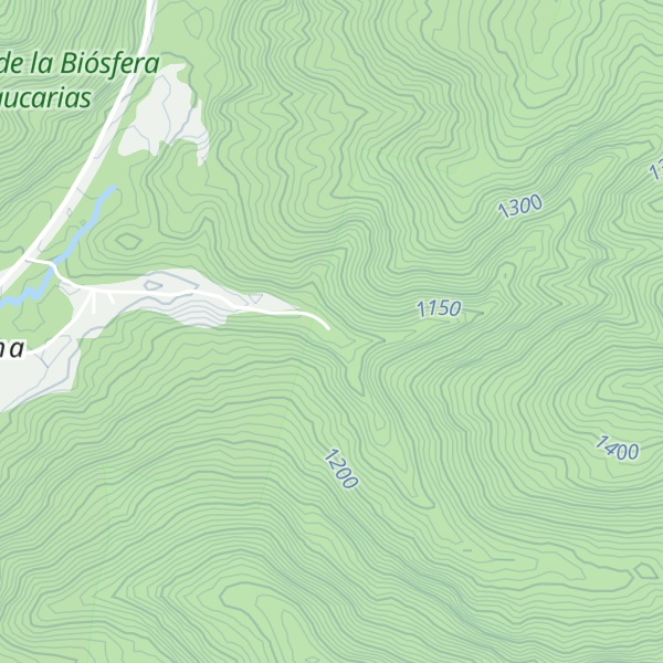Map of Refugio Las Raíces