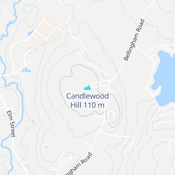 Map of Candlewood Hill