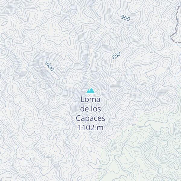 Map of Loma de los Capaces