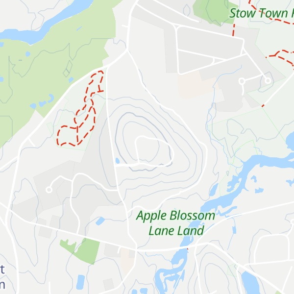 Map of Birch Hill