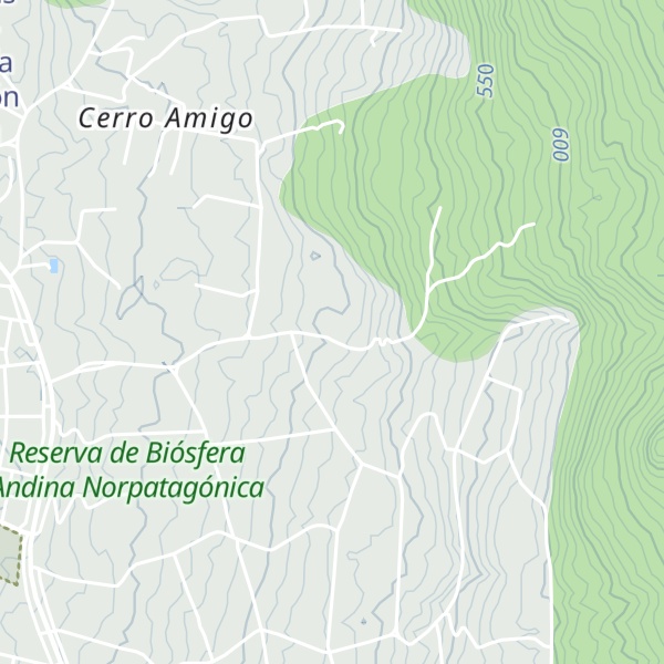 Map of Cabañas Andinas