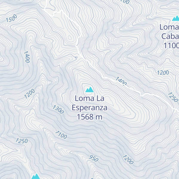 Map of Loma La Esperanza