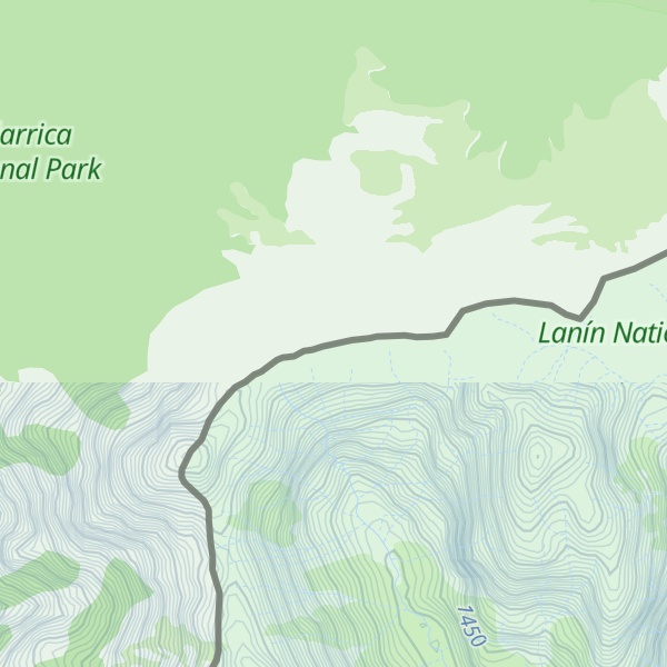 Map of Cerro Milla Licen o de la Peineta