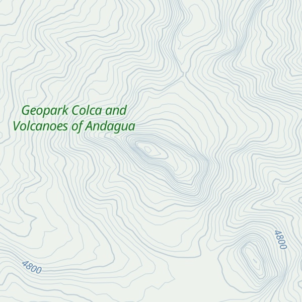 Map of Cerro Antacasa