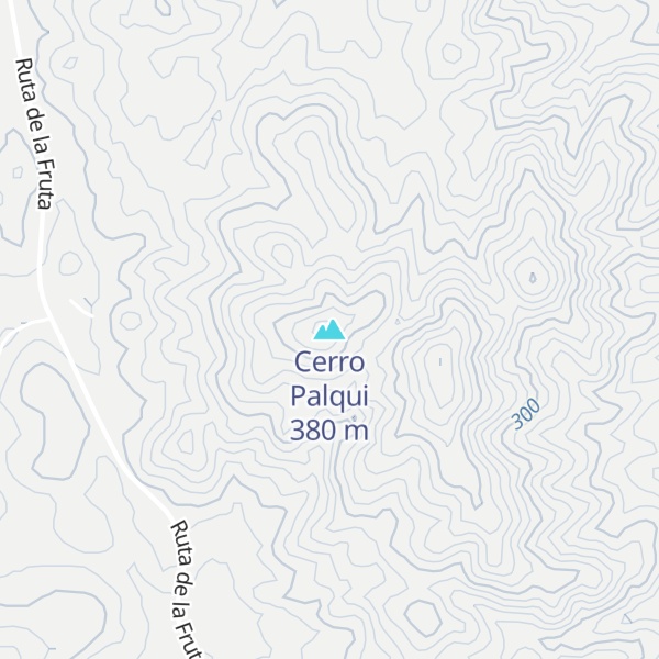 Map of Cerro Palqui