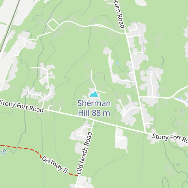 Map of Sherman Hill