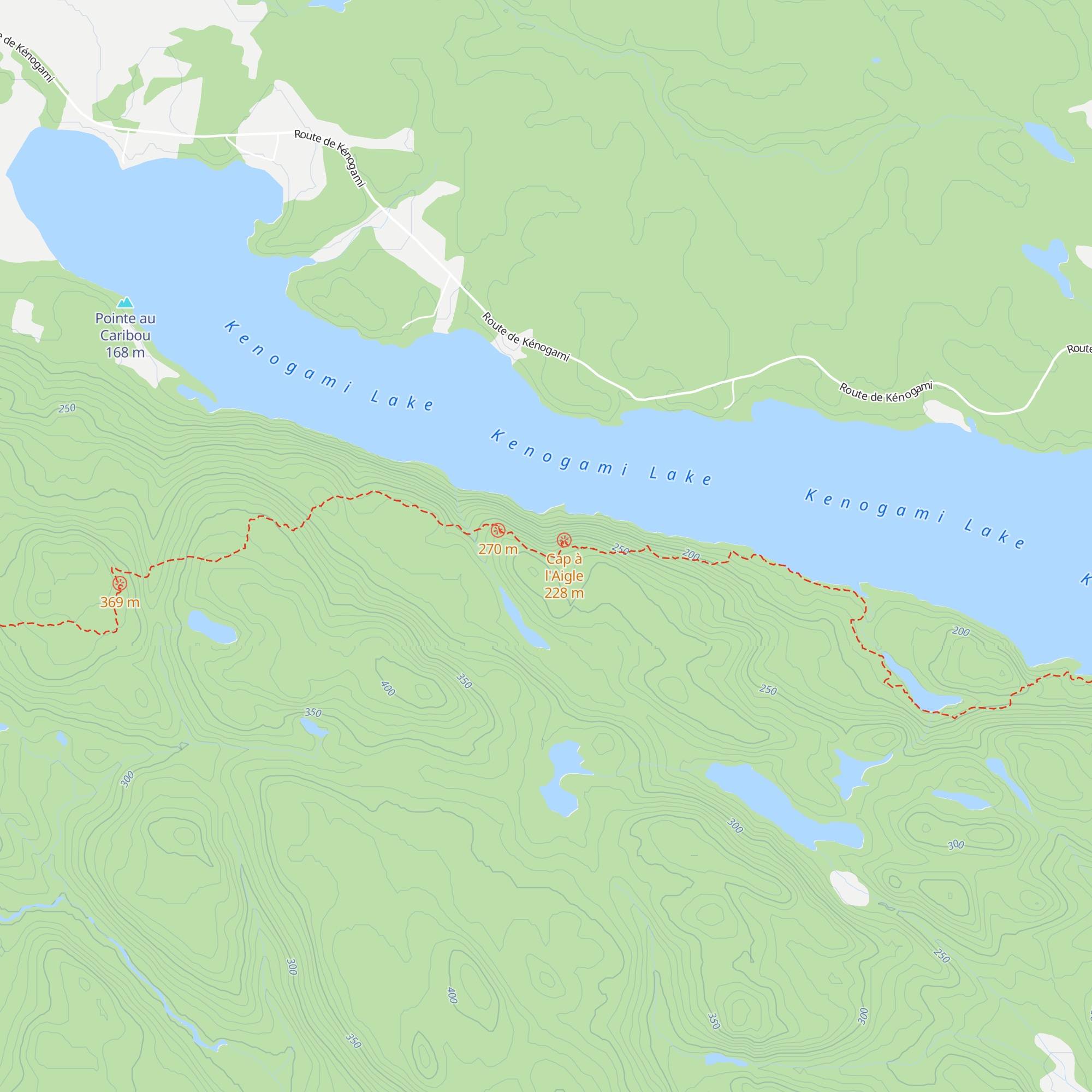 Refuge Scierie Lachance Ltée map
