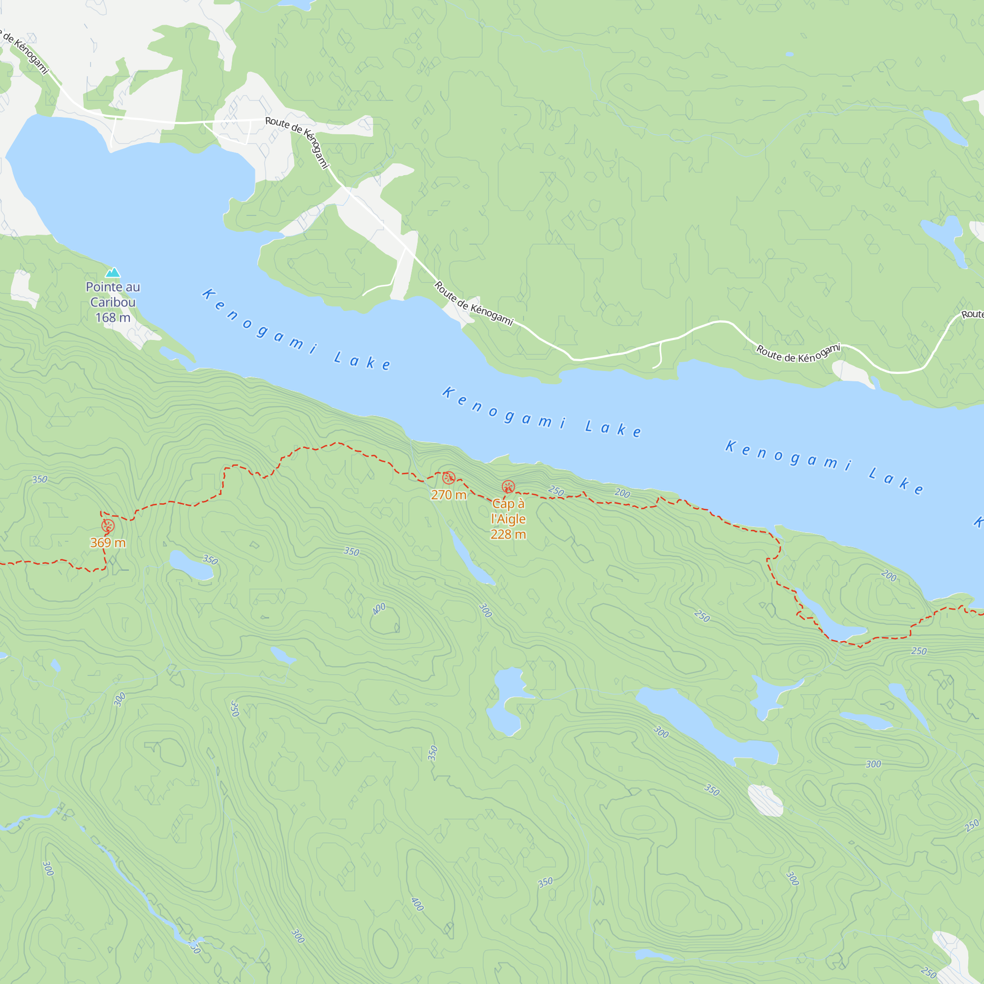 Refuge Scierie Lachance Ltée map
