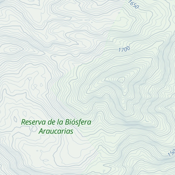 Map of Cerro Allillonco