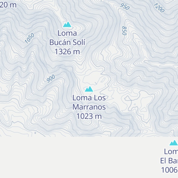Map of Loma Los Marranos
