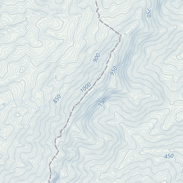 Map of Cuchilla Mesa Bolívar