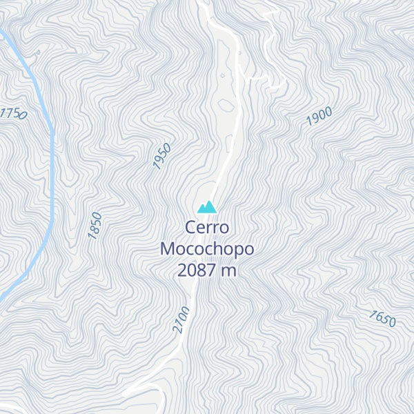 Map of Cerro Mocochopo