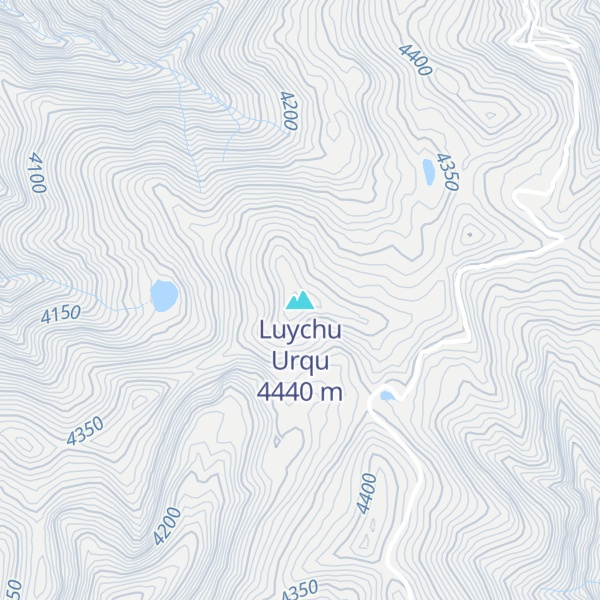 Map of Luychu Urqu