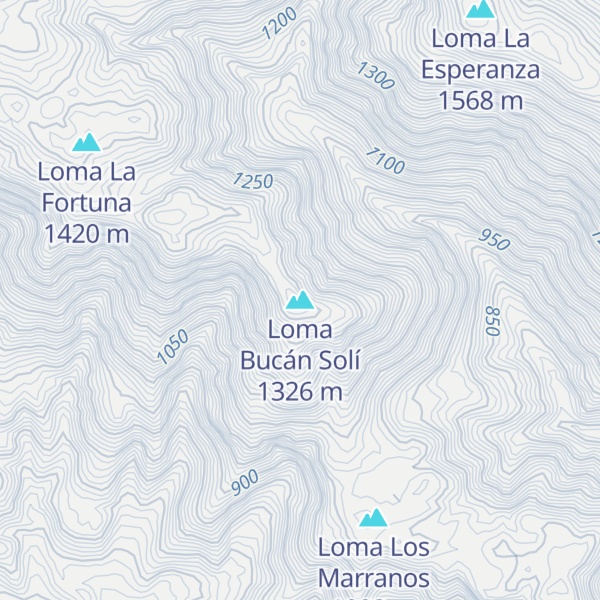 Map of Loma Bucán Solí