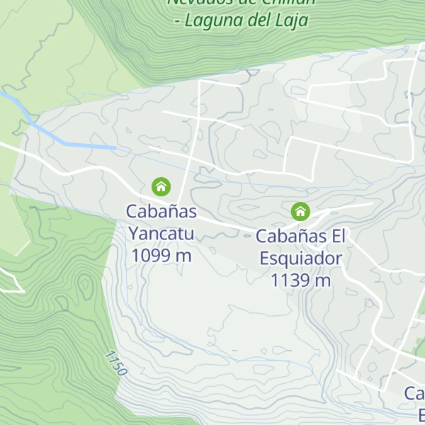 Map of Cabañas Bafemadi