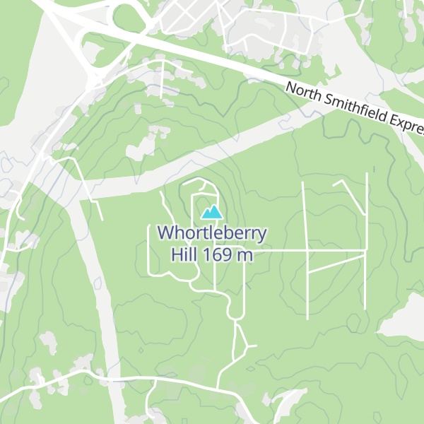 Map of Whortleberry Hill