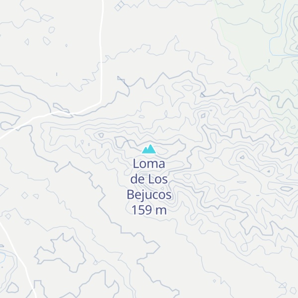 Map of Loma de Los Bejucos