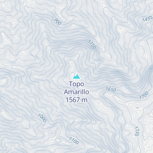 Map of Topo Amarillo