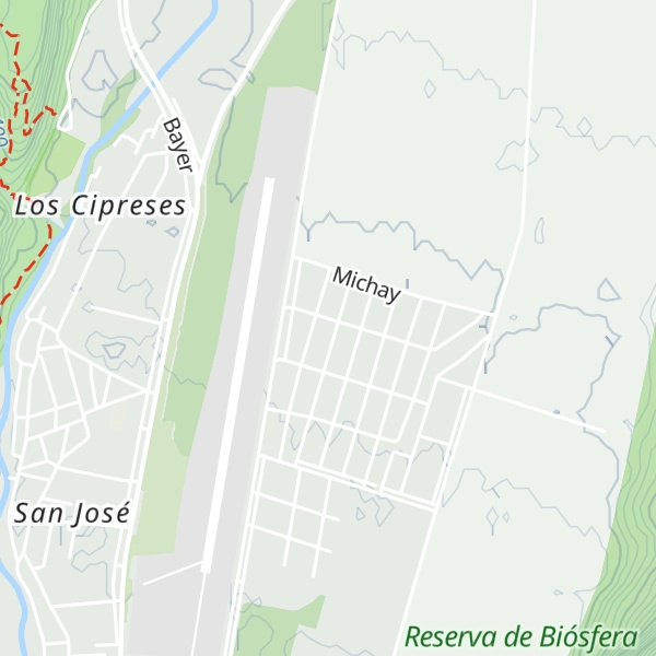 Map of Cabañas Los Arrayanes