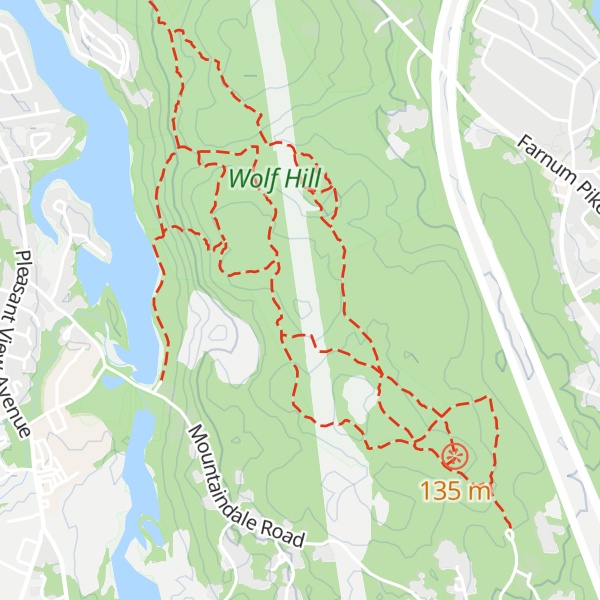 Map of Wolf Hill