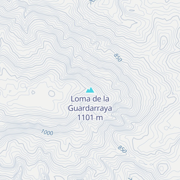 Map of Loma de la Guardarraya
