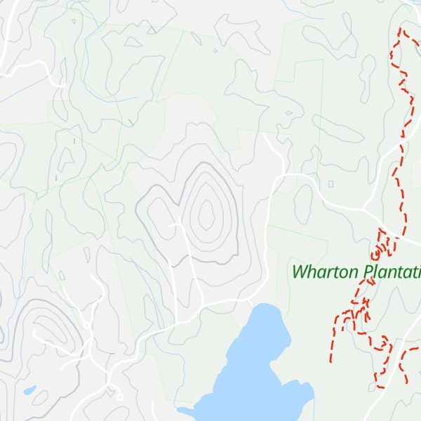 Map of Baralock Hill
