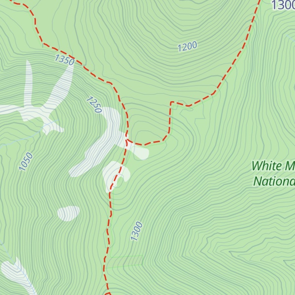Map of Mount Guyot