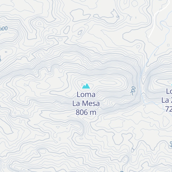 Map of Loma La Mesa