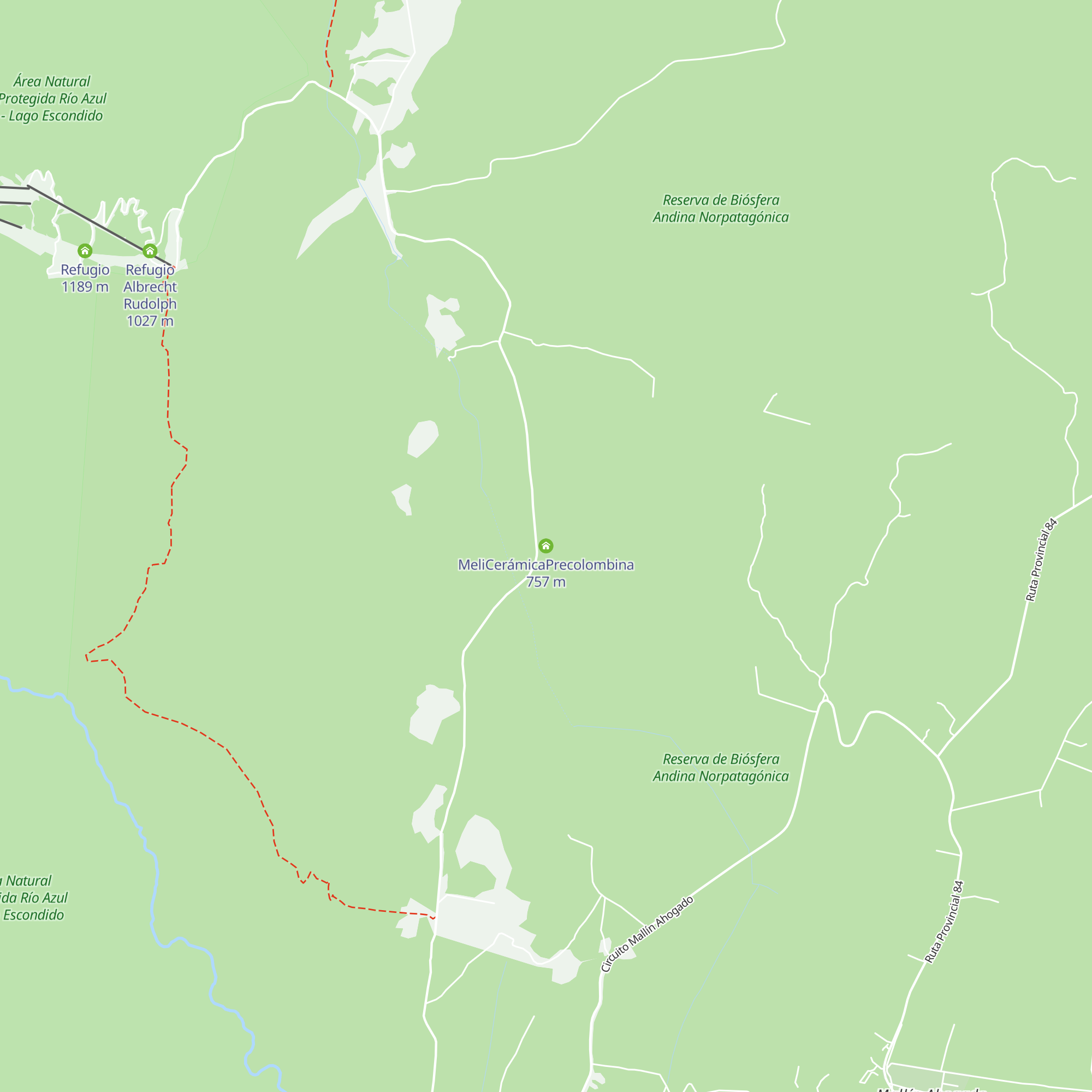 MeliCerámicaPrecolombina map