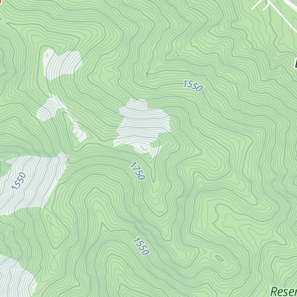 Map of Cerro Malalcahuello