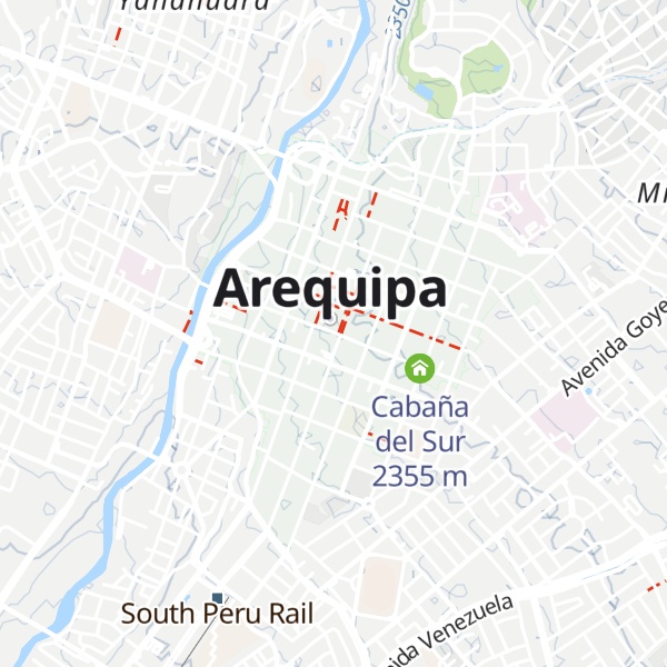 Map of Centre de information de turismo y cultura de arequipa