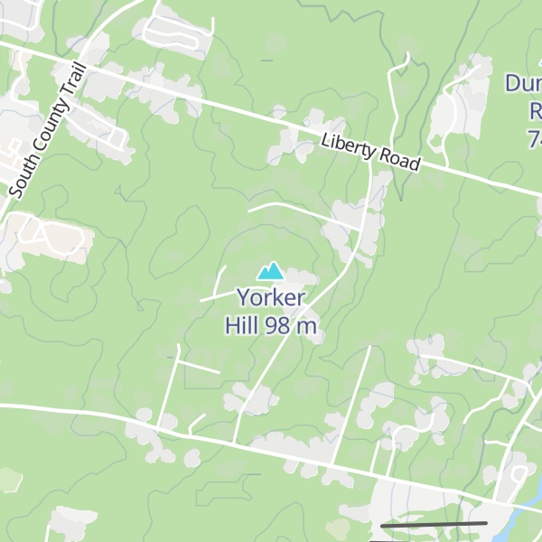 Map of Yorker Hill