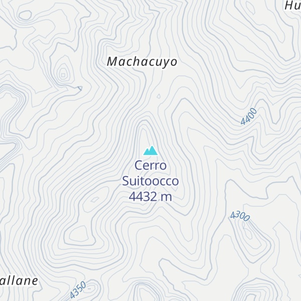 Map of Cerro Suitoocco