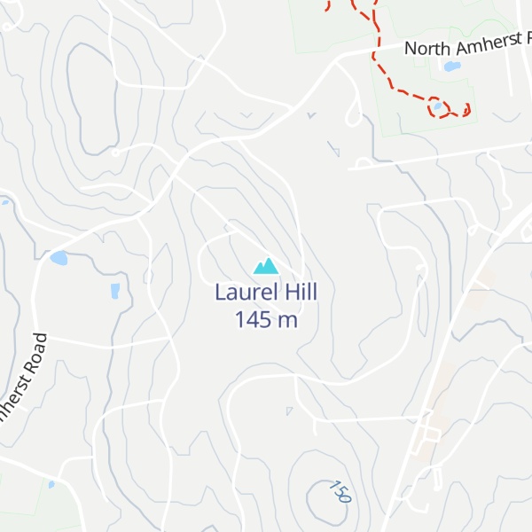 Map of Laurel Hill