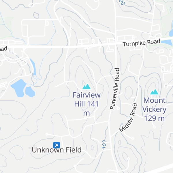 Map of Fairview Hill