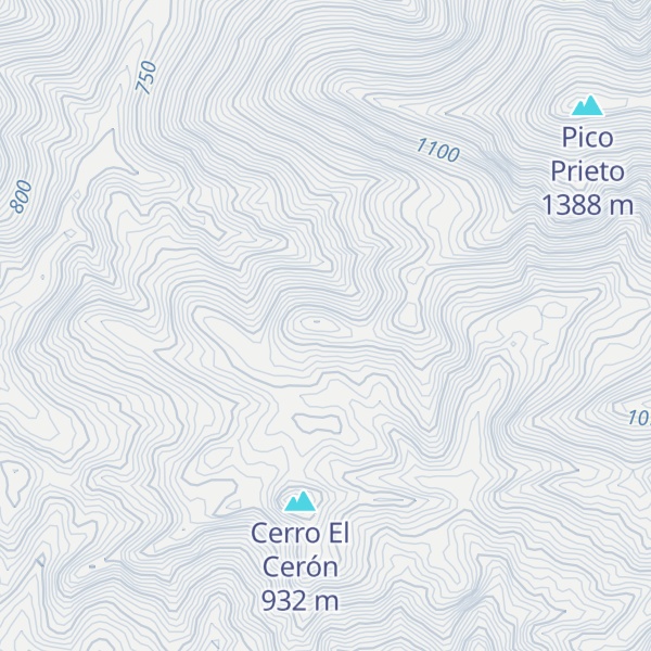 Map of Cerro Yerba de Guinea