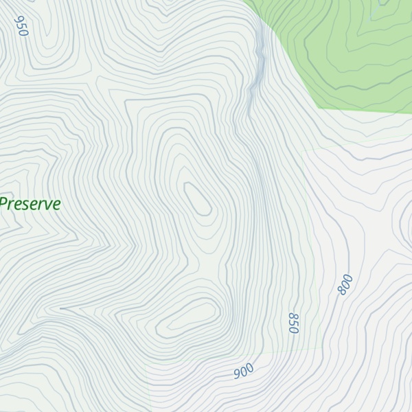 Map of Goback Mountain