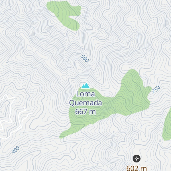 Map of Loma Quemada