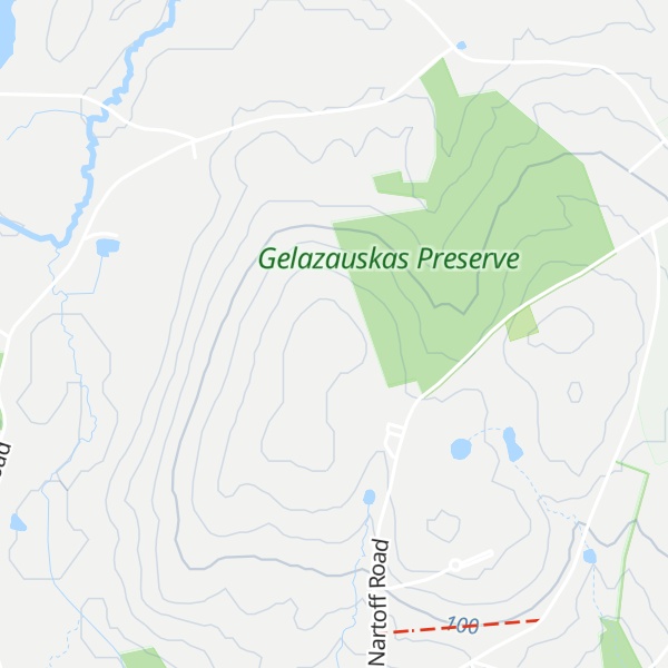 Map of Pine Hill