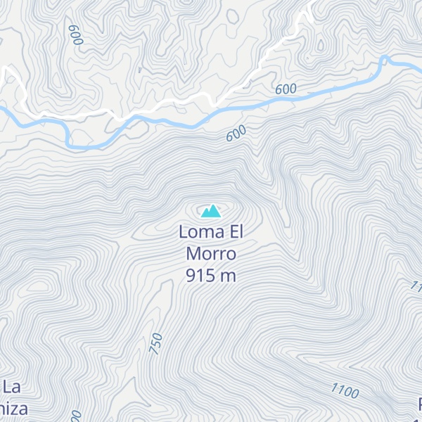 Map of Loma El Morro
