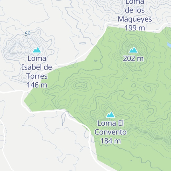 Map of Cerro de los Cayucos