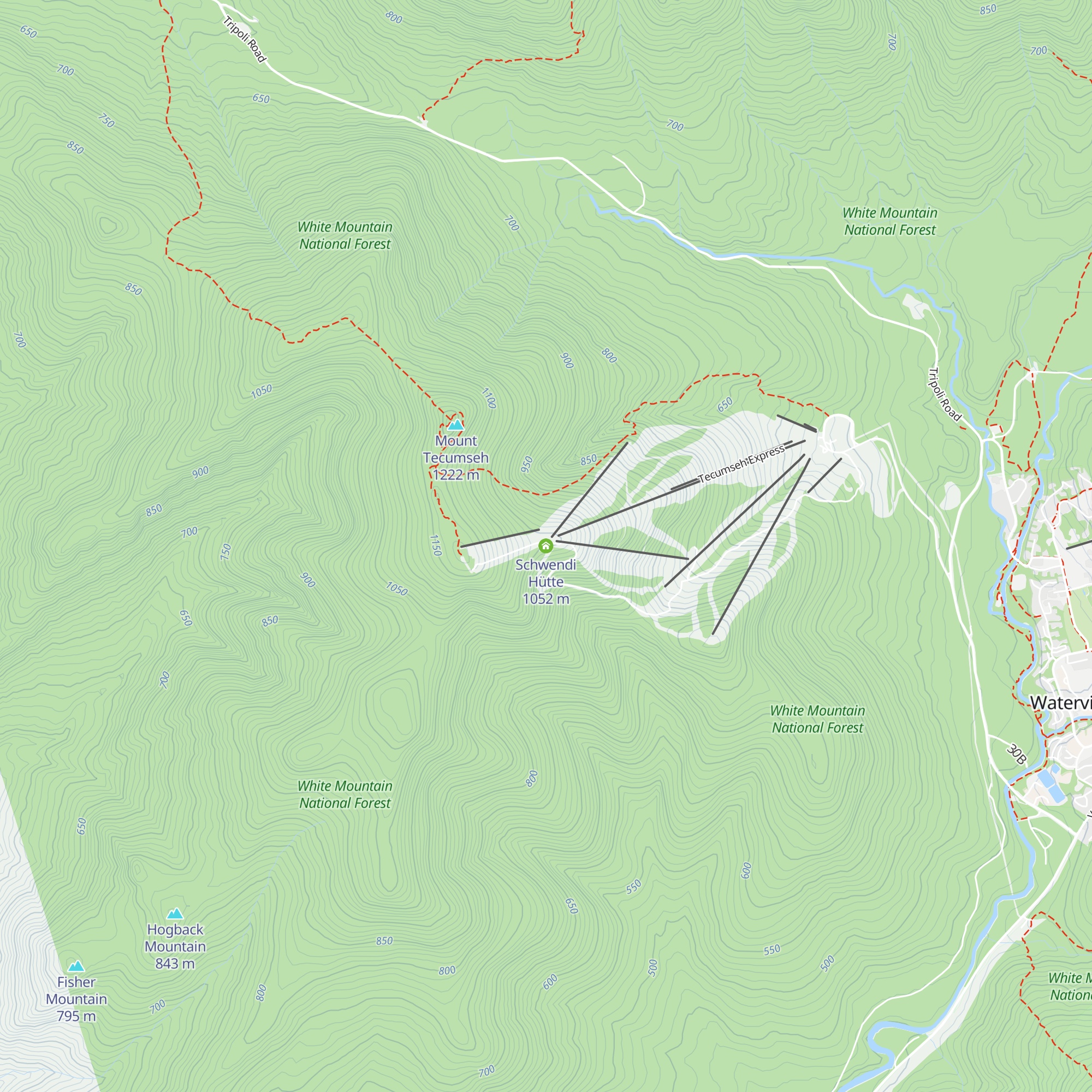 Schwendi Hütte map