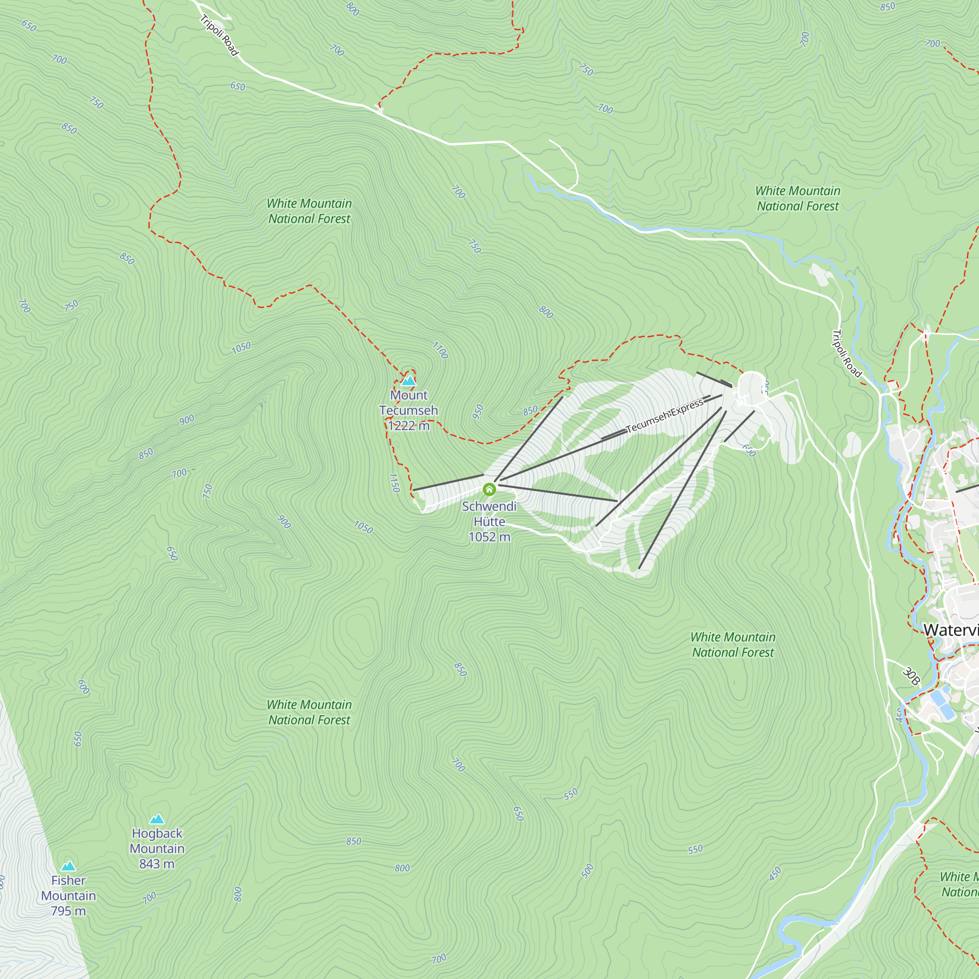 Schwendi Hütte map