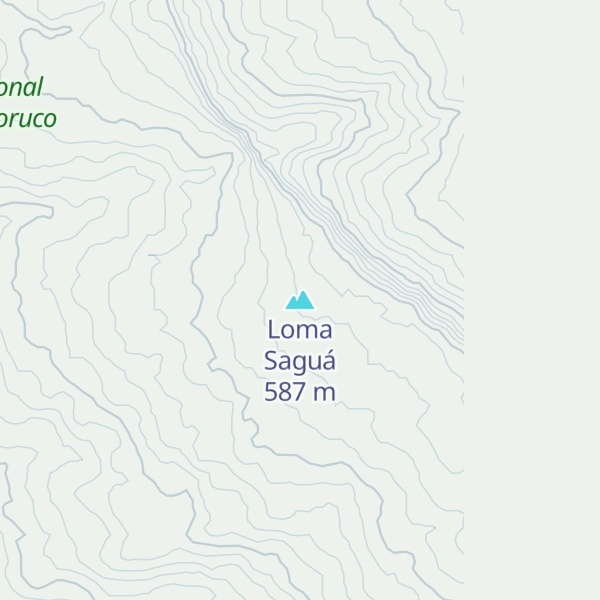 Map of Loma Saguá