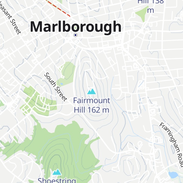 Map of Fairmount Hill