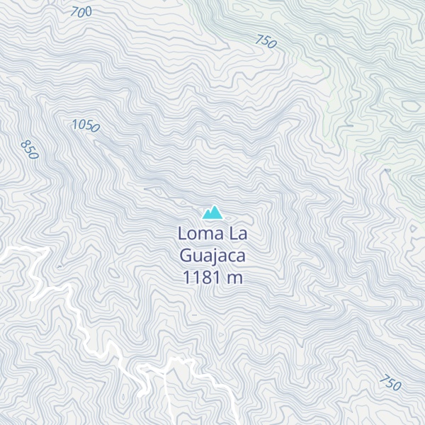 Map of Loma La Guajaca