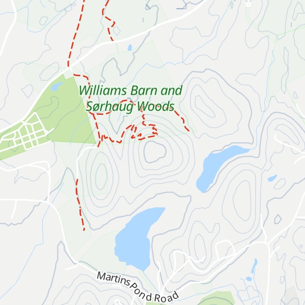 Map of Chestnut Hill